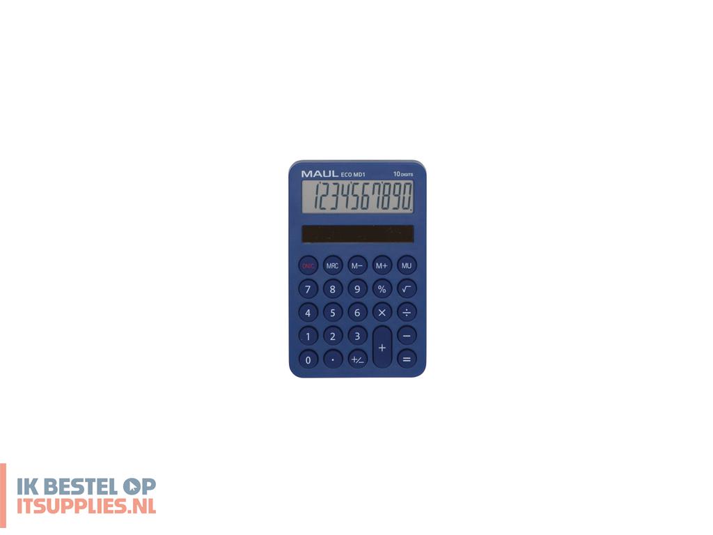 1539561-maul_eco_md1_calculator_pocket_basisrekenmachine_blauw