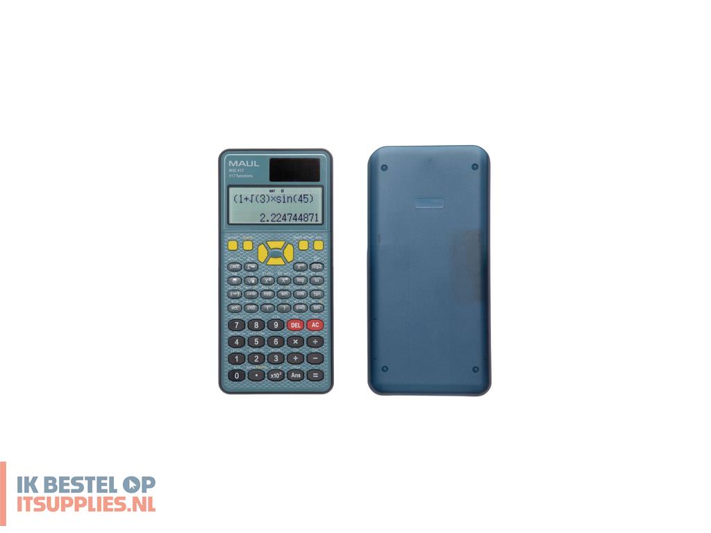1514736-maul_msc_417_calculator_pocket_wetenschappelijke_rekenmachine_zwart-_blauw