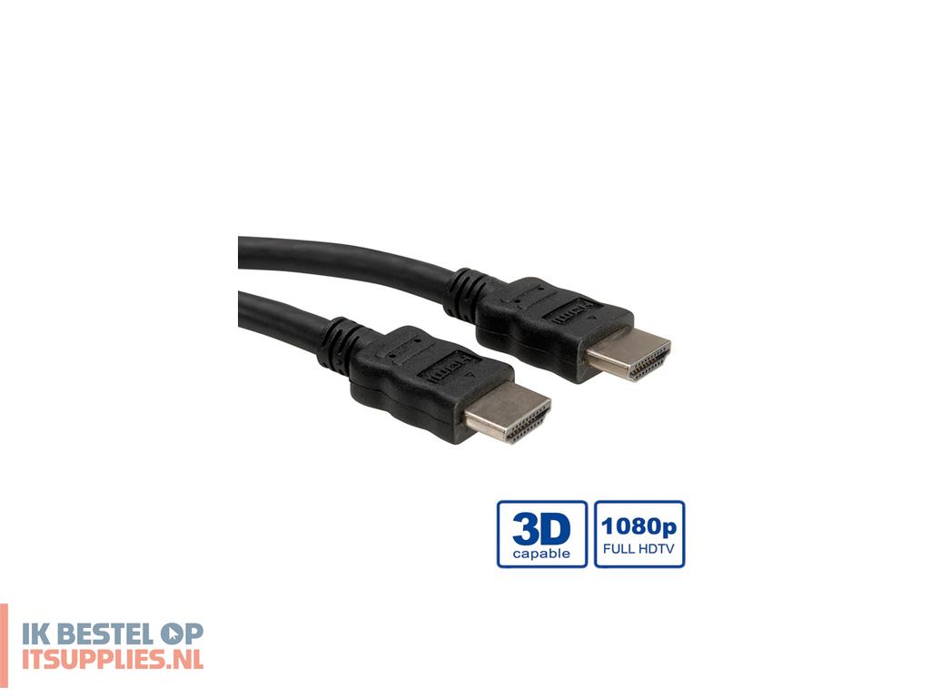 0032180-roline_11045731_hdmi_kabel_1_m_hdmi_type_a_standaard_zwart
