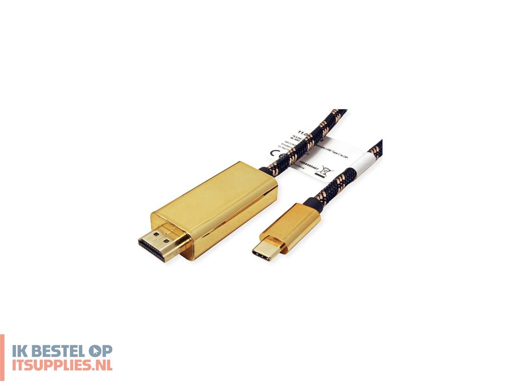 2009067-roline_11045847_usb_grafische_adapter_3840_x_2160_pixels_zwart-_goud