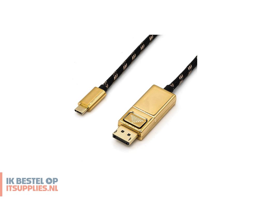 0243546-roline_11045849_usb_grafische_adapter_4096_x_2560_pixels_zwart-_goud