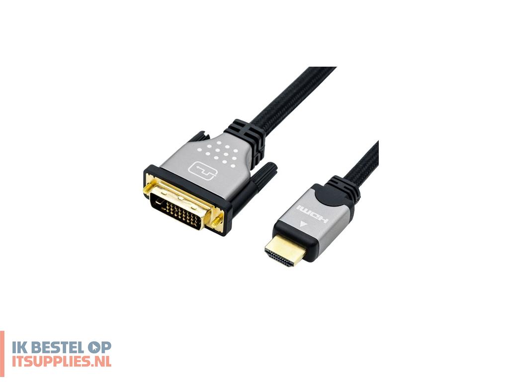4748857-roline_11045876_video_kabel_adapter_1-5_m_hdmi_type_a_standaard_dvi-d_zwart-_zilver