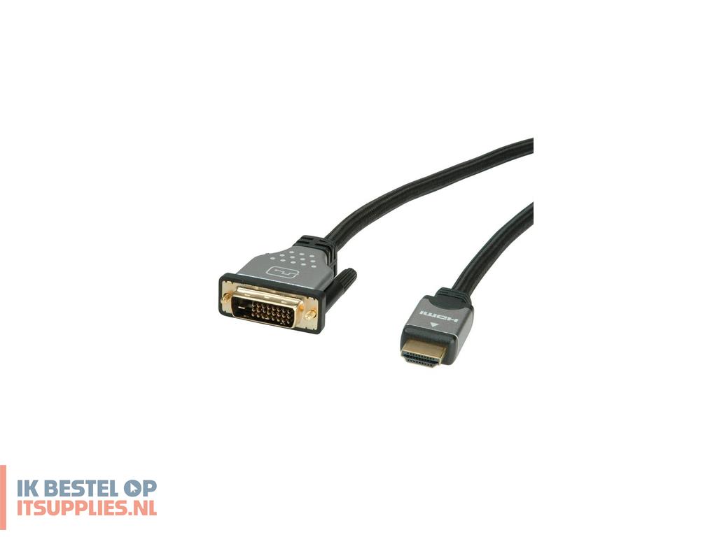 4750959-roline_11045876_video_kabel_adapter_1-5_m_hdmi_type_a_standaard_dvi-d_zwart-_zilver