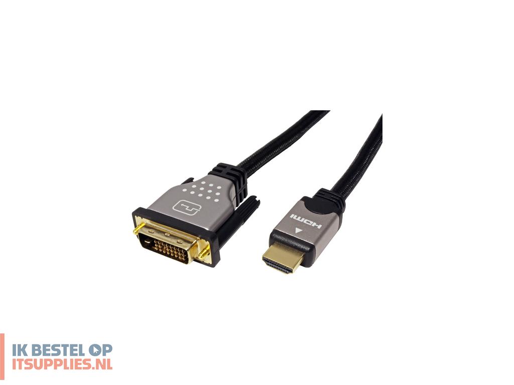 4752373-roline_11045876_video_kabel_adapter_1-5_m_hdmi_type_a_standaard_dvi-d_zwart-_zilver