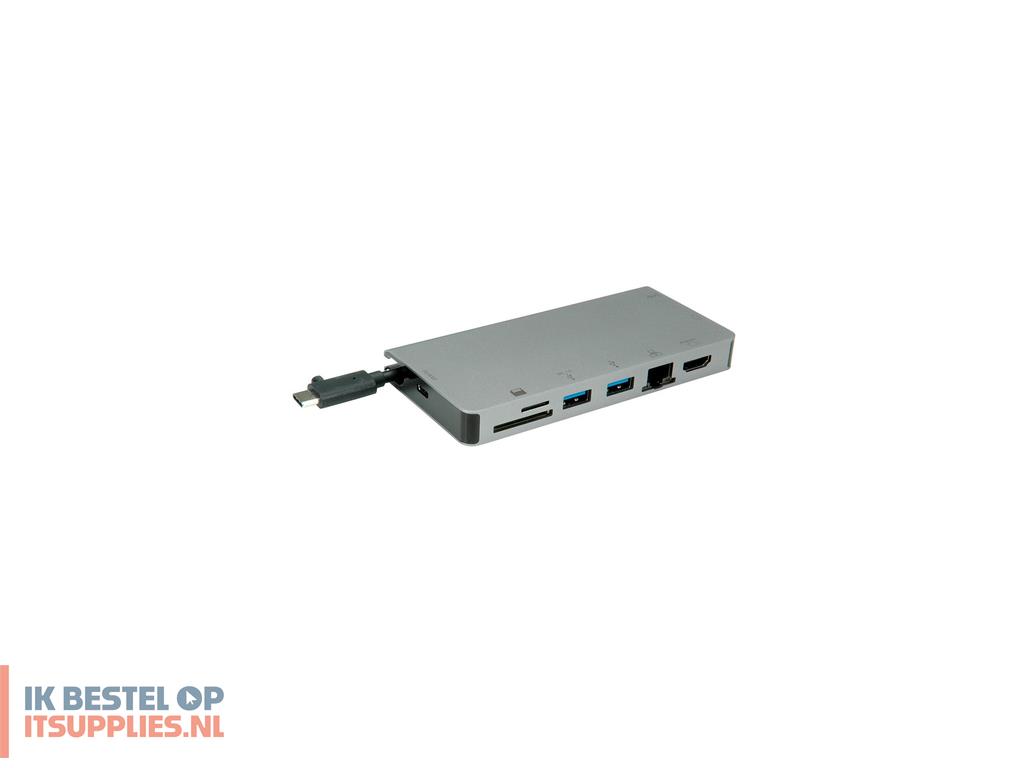 3124733-roline_12021022_laptop_dock_poortreplicator_bedraad_usb_32_gen_1_31_gen_1_type-c_grijs