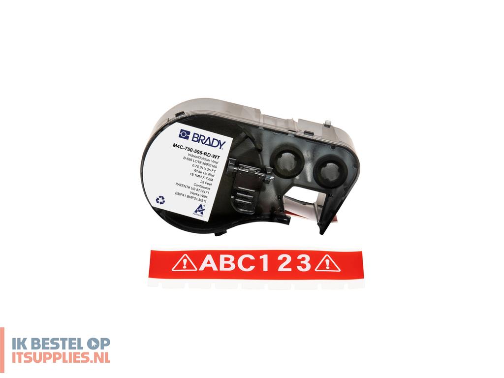 4728054-brady_m4c-750-595-rd-wt_printeretiket_rood-_wit_zelfklevend_printerlabel