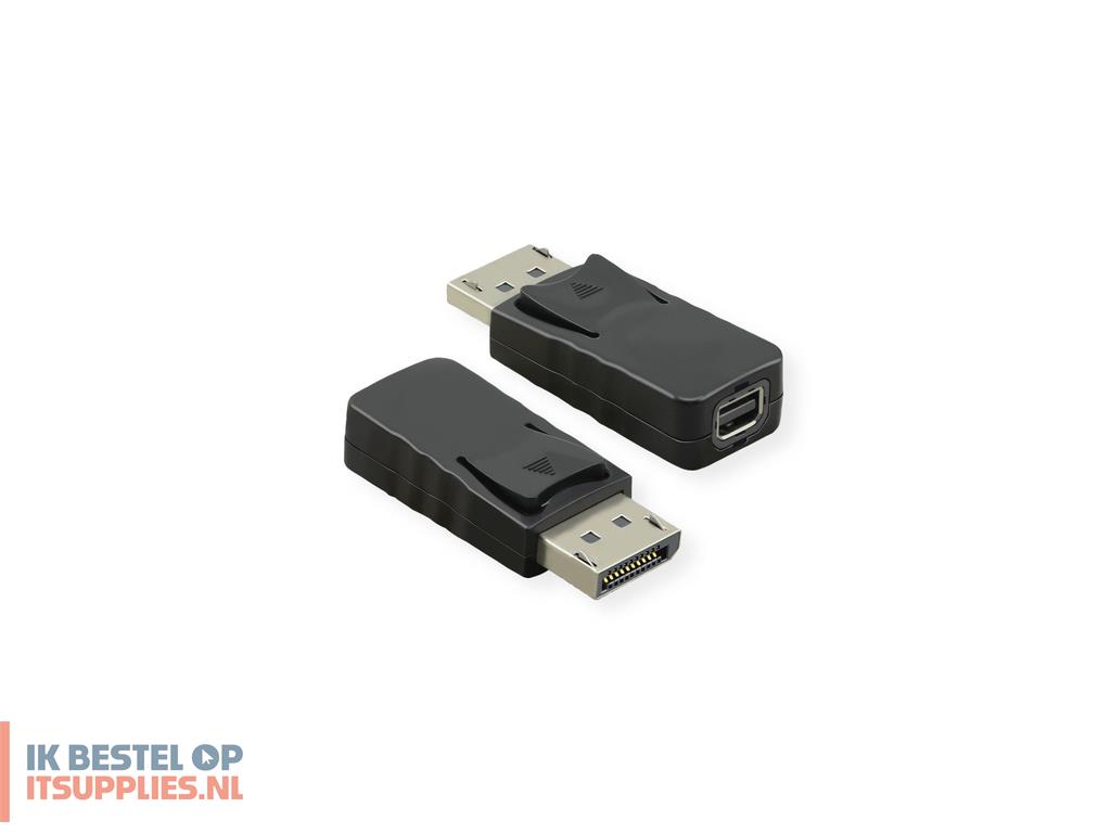 1653820-value_12993160_tussenstuk_voor_kabels_displayport_mini_displayport_zwart