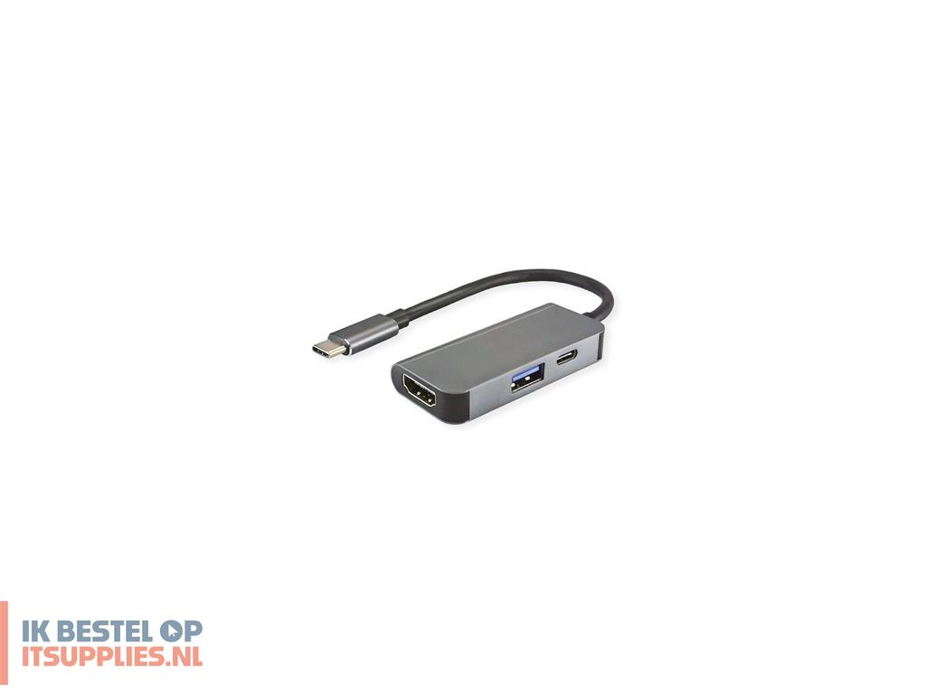 0408619-value_12991141_laptop_dock_poortreplicator_bedraad_usb_32_gen_1_31_gen_1_type-c_zwart
