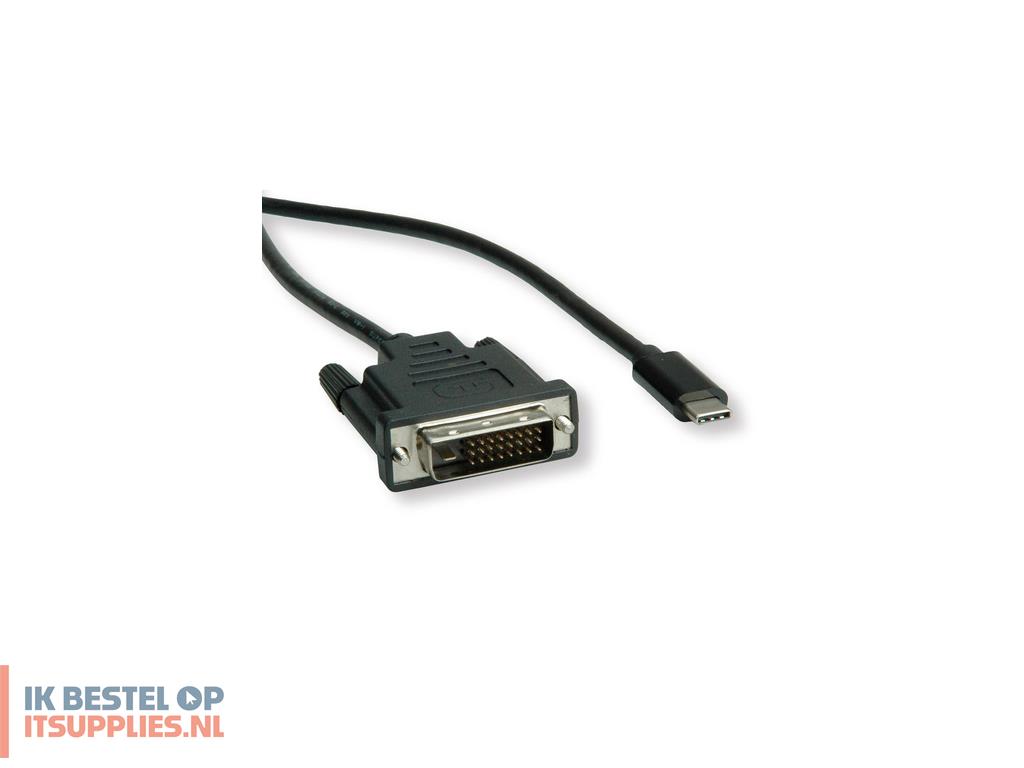 3325926-roline_11045831_dvi-d_usb_type-c_zwart