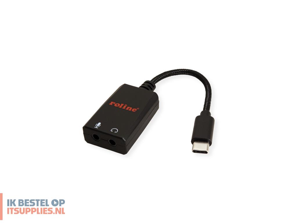 1804929-roline_12033209_interface_hub_usb_type-c_zwart
