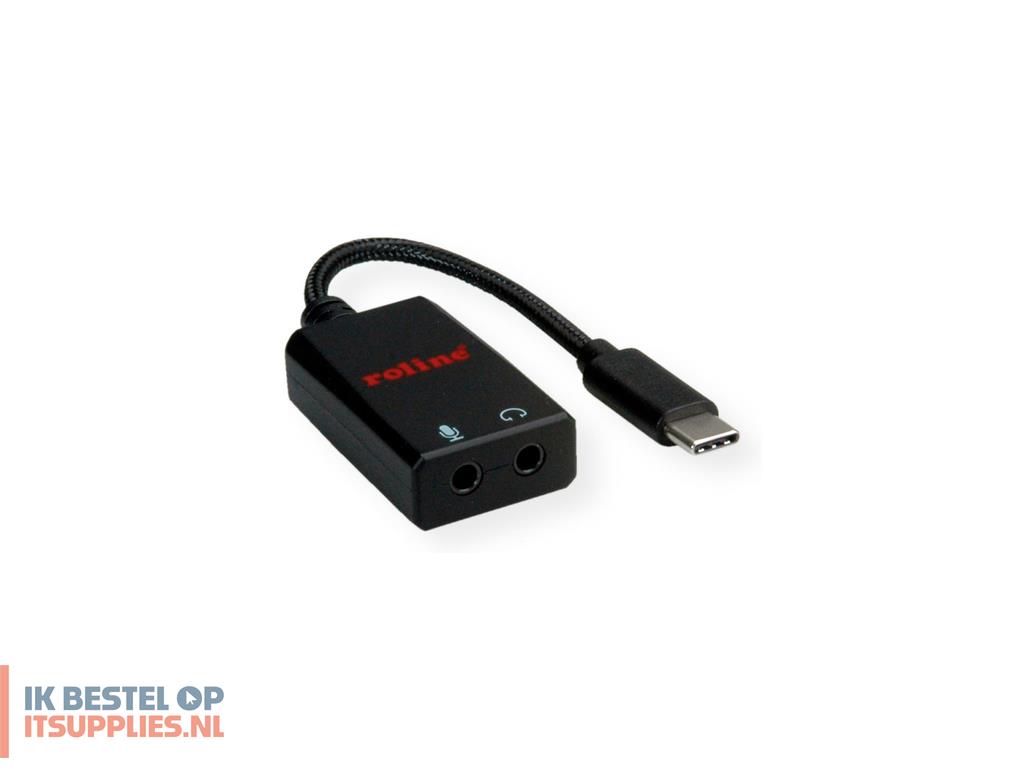 1807198-roline_12033209_interface_hub_usb_type-c_zwart