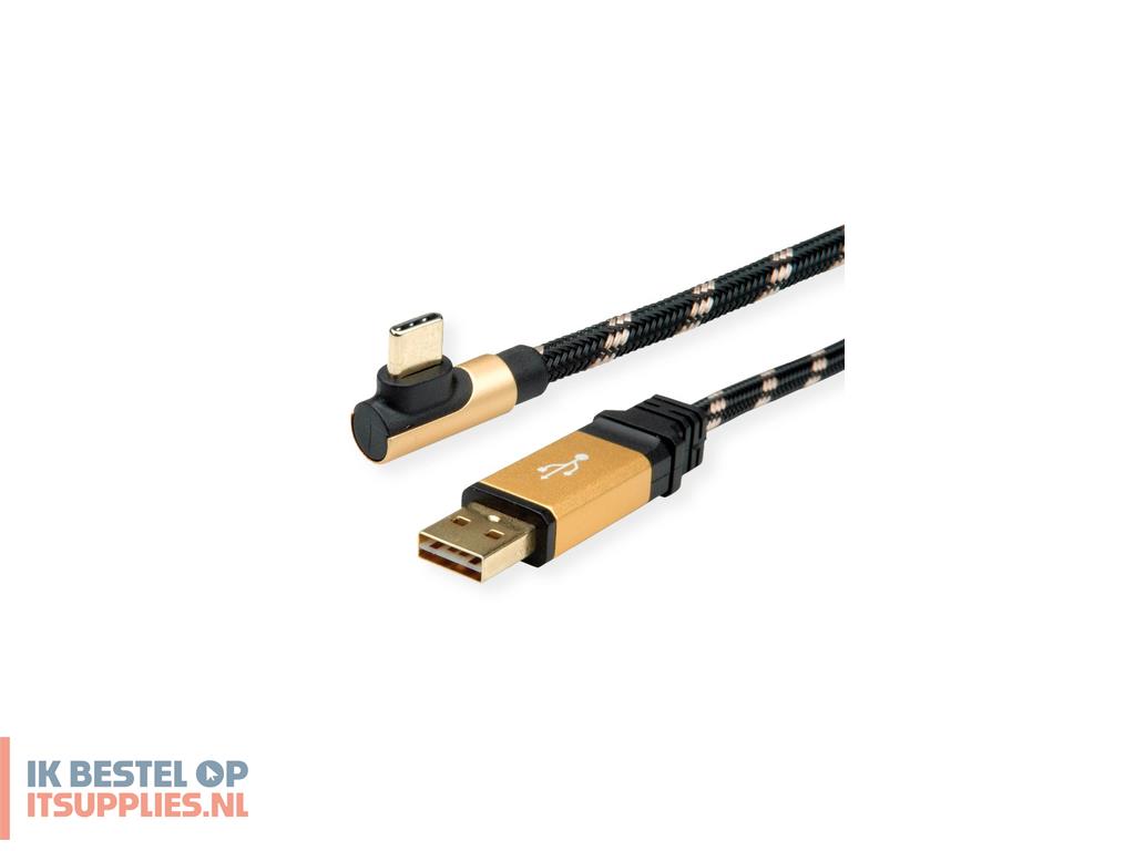 4916147-roline_11029062_usb-kabel_usb_20_3_m_usb_a_usb_c_0-48_gbits_zwart-_goud