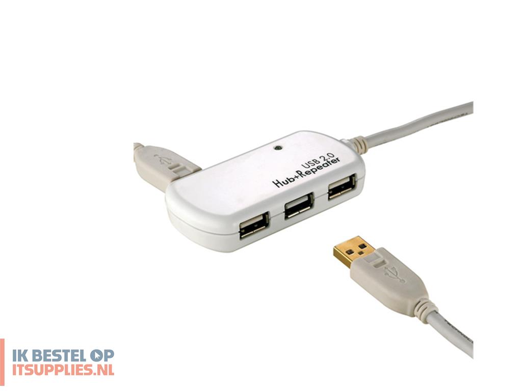 1655886-roline_usb_20_hub-_4_ports-_with_repeater_12_m_wit