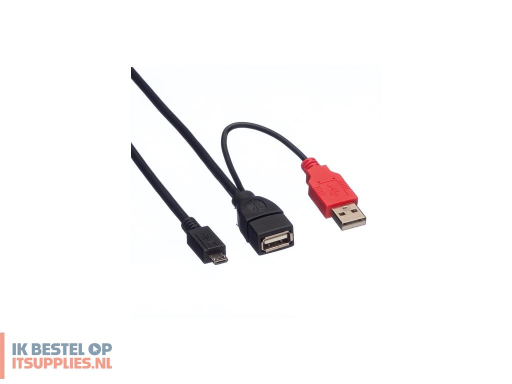 3456418-roline_19081009_usb-kabel_usb_20_1_m_usb_a_micro-usb_b_zwart