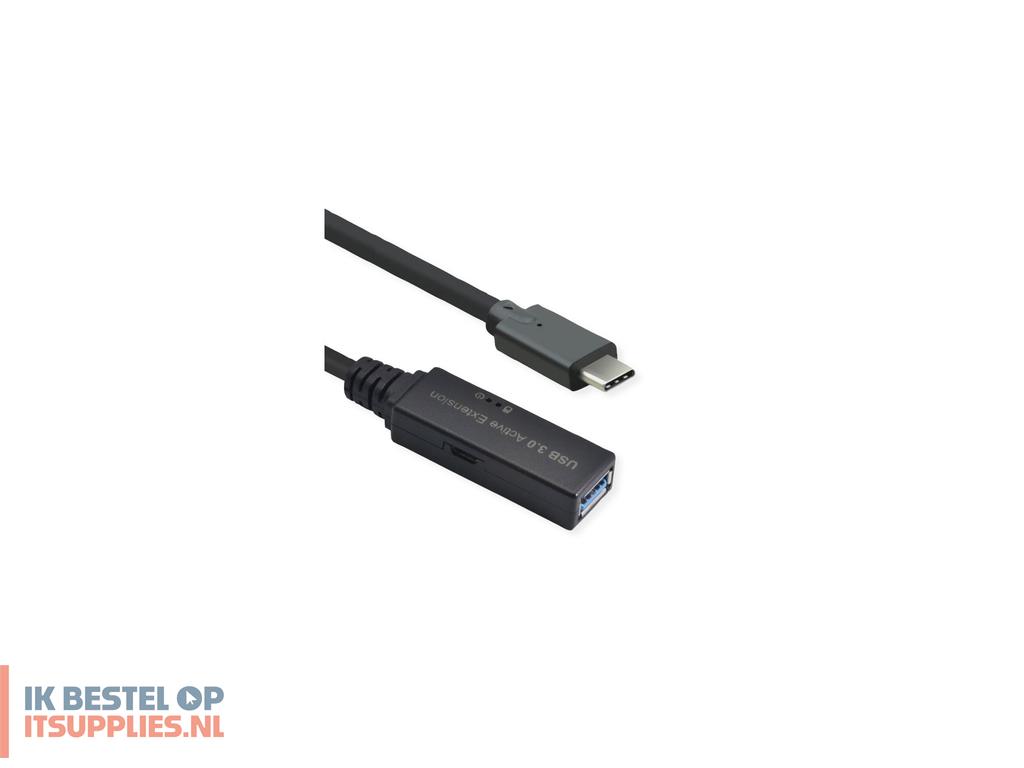 1808076-roline_12041065_usb-kabel_usb_32_gen_1_31_gen_1_5_m_usb_c_usb_a_5_gbits_zwart