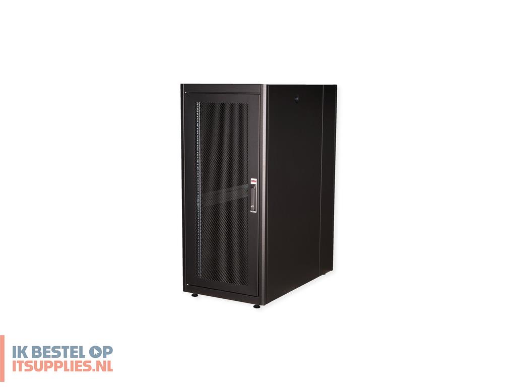1640349-refurbished_roline_26210203_rack_26u_vrijstaande_rek_zwart