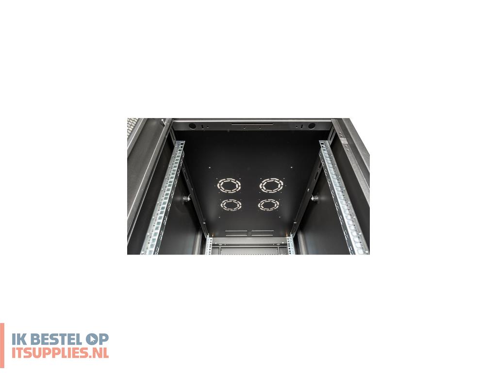 1642961-refurbished_roline_26210203_rack_26u_vrijstaande_rek_zwart