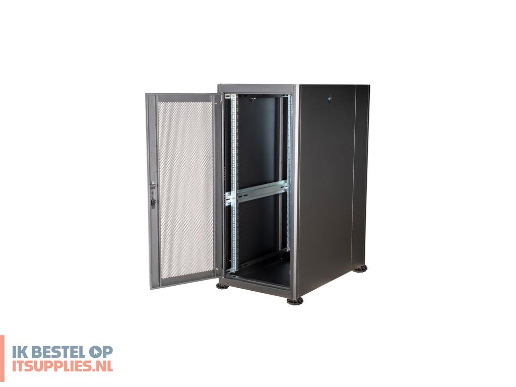 1645431-refurbished_roline_26210203_rack_26u_vrijstaande_rek_zwart