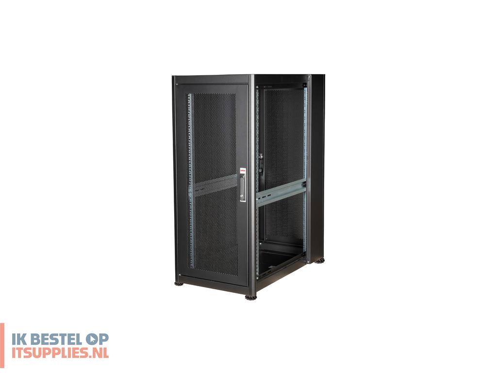 1651624-refurbished_roline_26210203_rack_26u_vrijstaande_rek_zwart