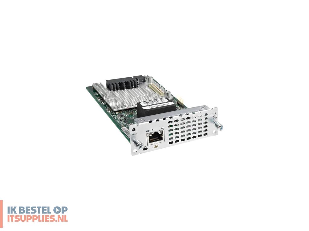 0227299-cisco_nim-1mft-t1e1-rf_reserveonderdeel_voor_netwerkapparatuur_spraaknetwerkmodule
