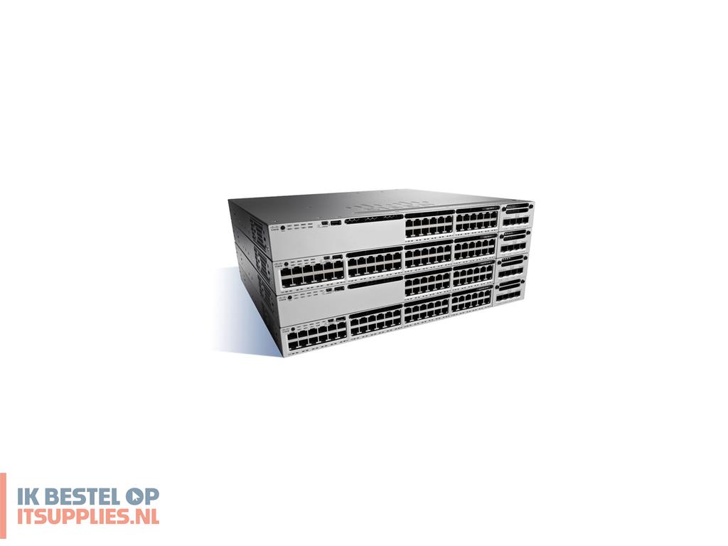 0038468-cisco_catalyst_ws-c3850-12xs-s-rf_netwerk-switch_managed_zwart-_grijs