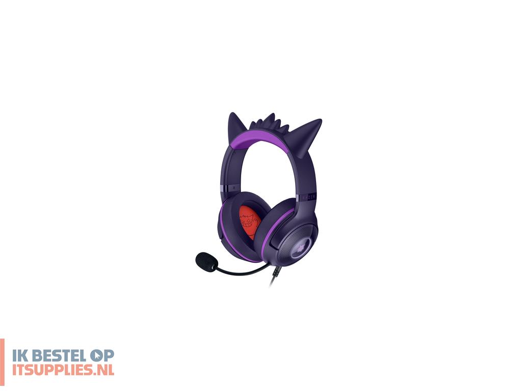 1751847-razer_kraken_kitty_v2_-_pokemon_gengar_ed_headset_bedraad_hoofdband_gamen_usb_type-a_roze