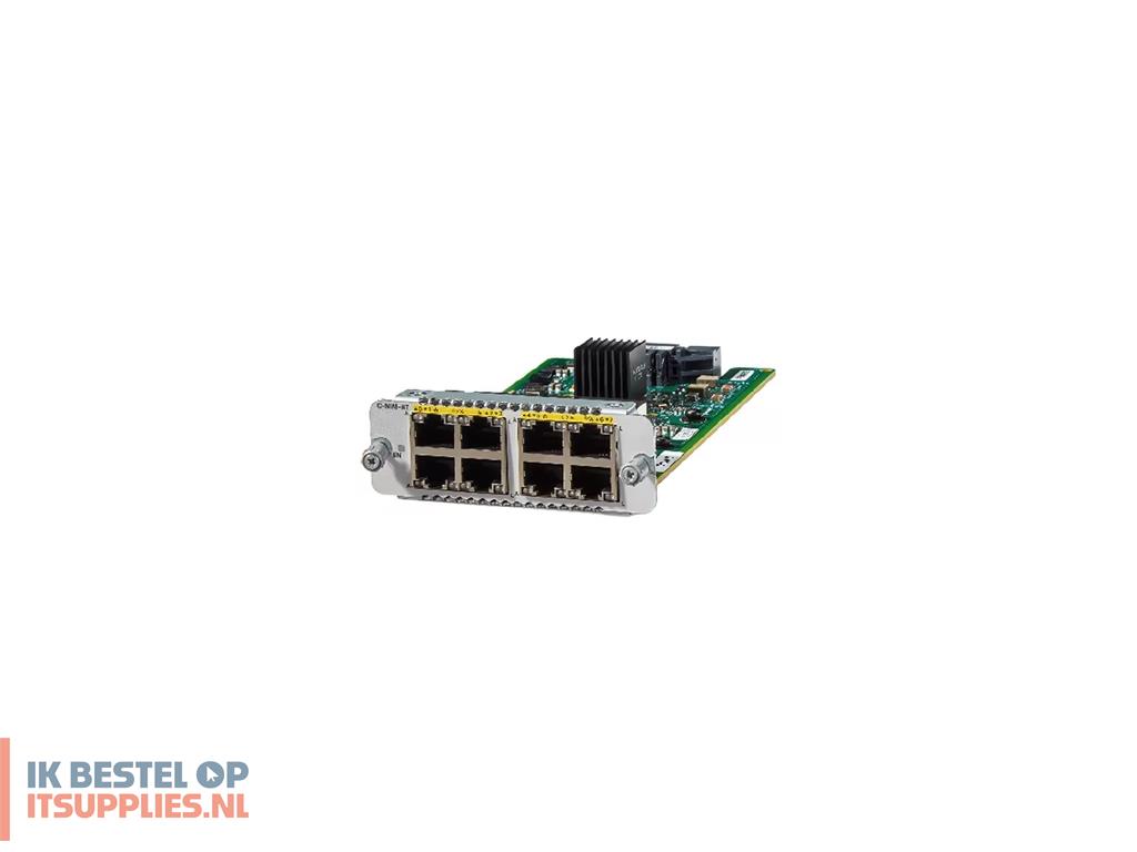 0348654-cisco_c-nim-8t_reserveonderdeel_voor_netwerkapparatuur_interfaceprocessor