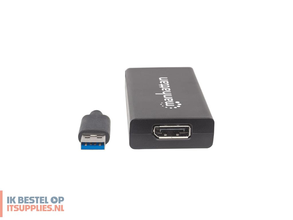 1537033-manhattan_152327_usb_grafische_adapter_3840_x_2160_pixels_zwart