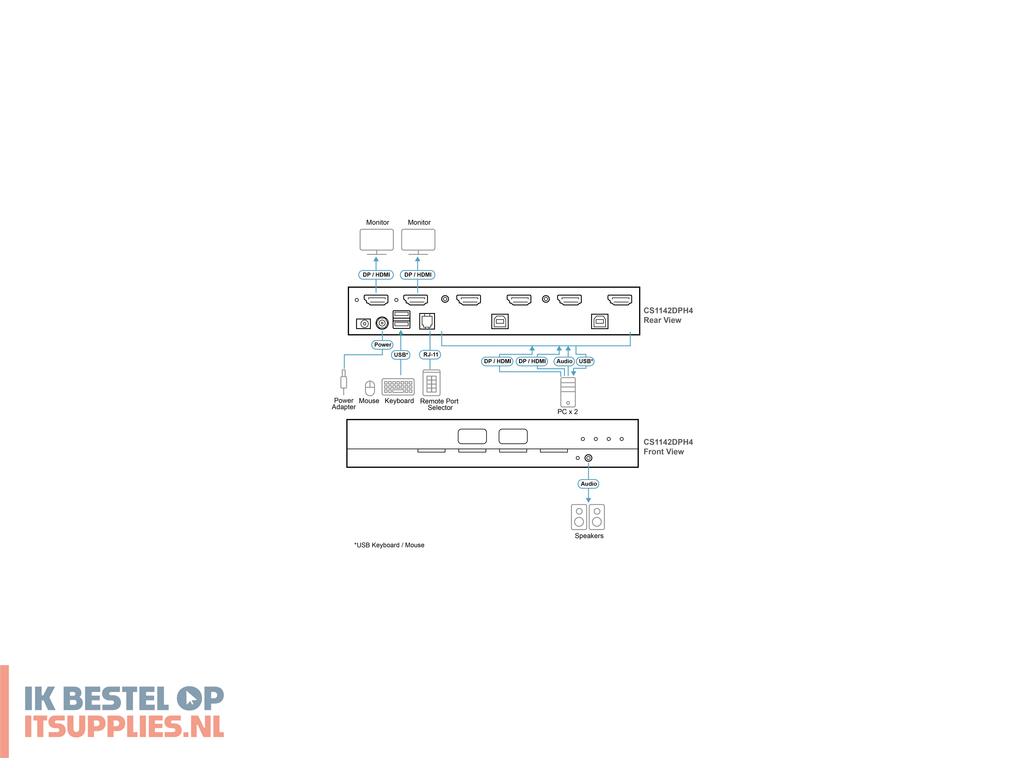 4546197-aten_cs1142dph4-at-g_kvm-switch_zwart