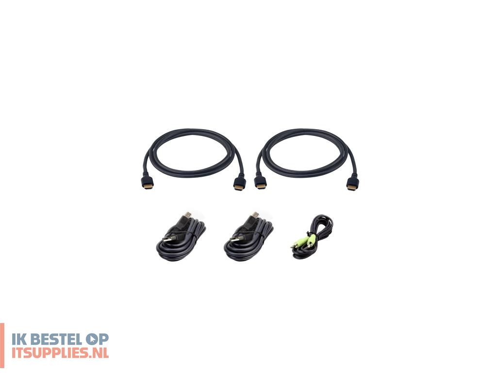 4542994-aten_2l-7d02uh21x5_toetsenbord-video-muis_kvm_kabel_zwart