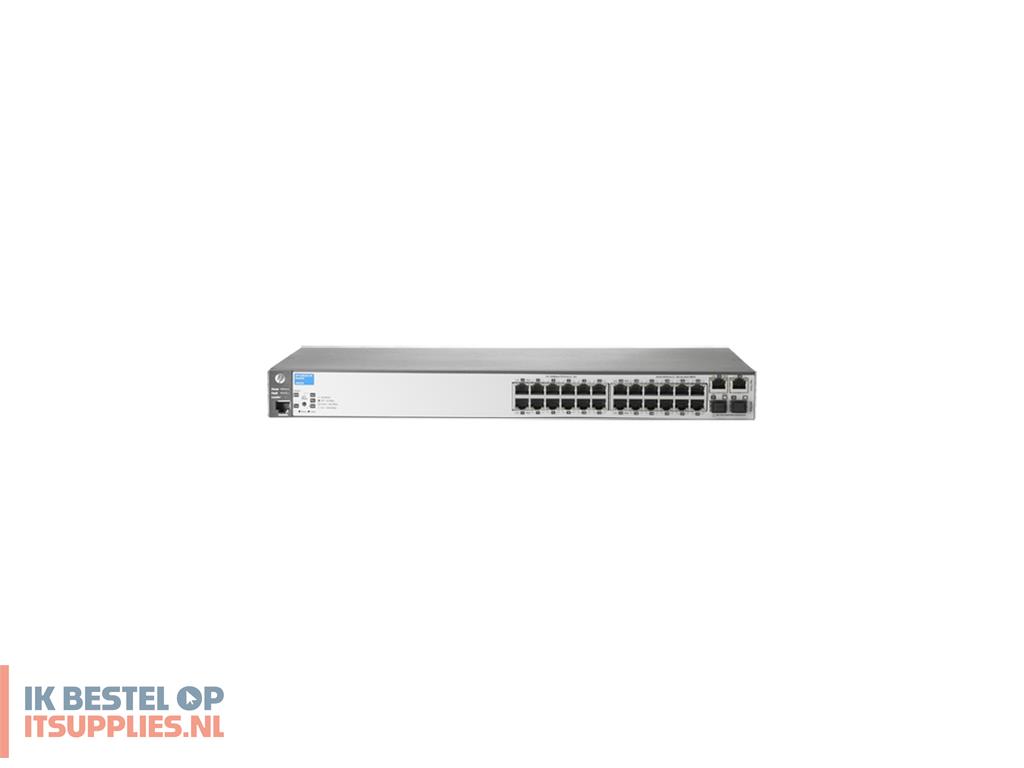 4532492-refurbished_hpe_aruba_networking_2620-24_managed_l2_fast_ethernet_10100_1u_grijs