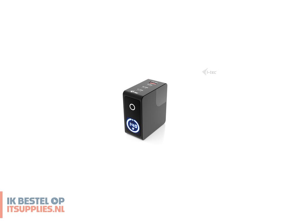 3021831-i-tec_charger-intg140wuk_oplader_voor_mobiele_apparatuur_universeel_zwart_ac_snel_opladen_binnen