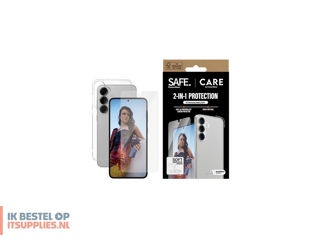 4522501-refurbished_panzerglass_care_by__2-in-1_bundle_samsung_galaxy_s25_doorzichtige_schermbeschermer_1_stuks