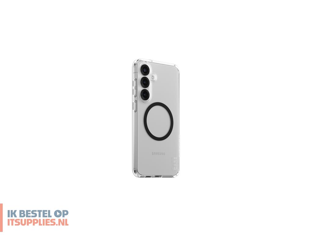 4810458-panzerglass_care_by__urban_combat_case_transparent_w_black_qi_compatible_samsung_galaxy_s25_mobiele