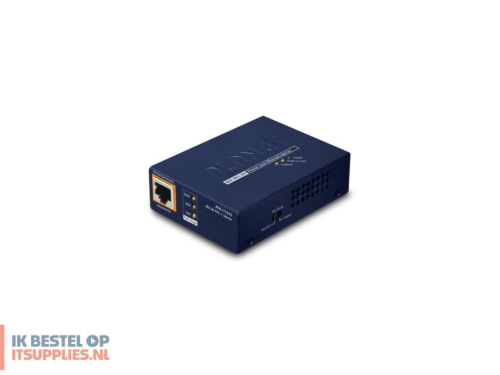 1611967-planet_poe-171a-95_netwerk-switch_gigabit_ethernet_101001000_power_over_ethernet_poe_blauw