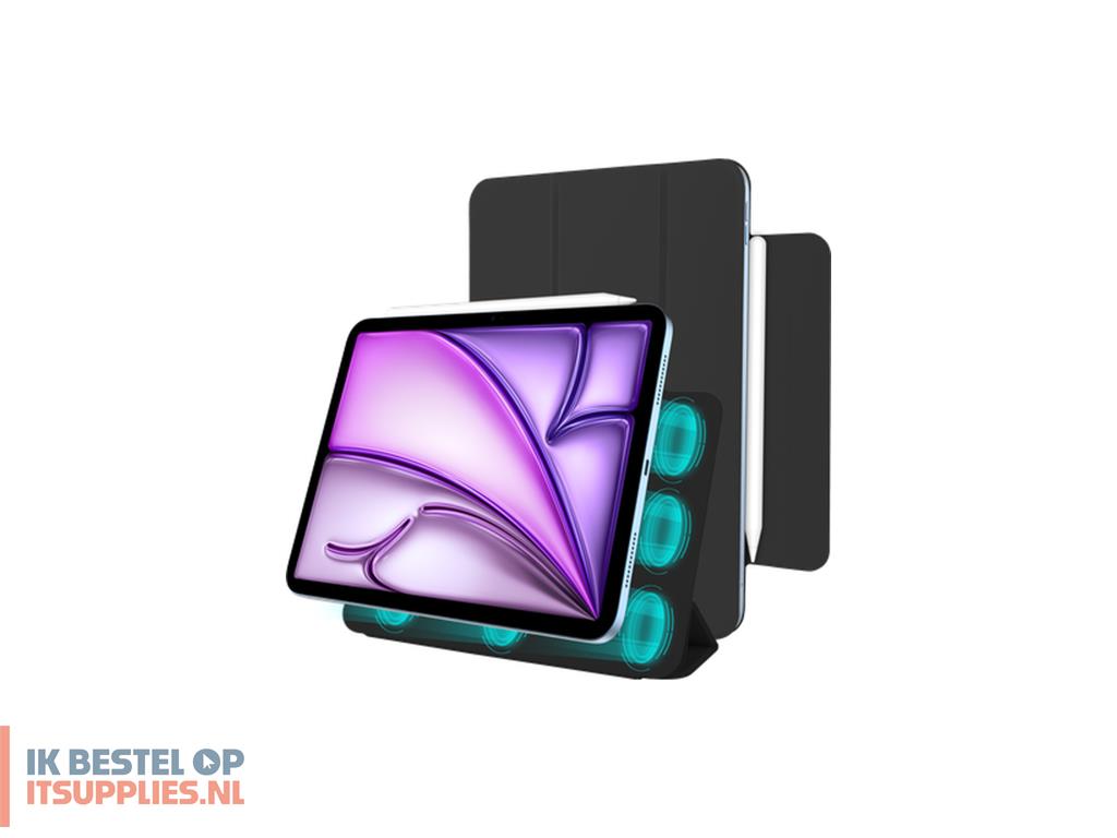 4511624-just_in_case_8510631_tabletbehuizing_27-9_cm_11_flip_case_zwart