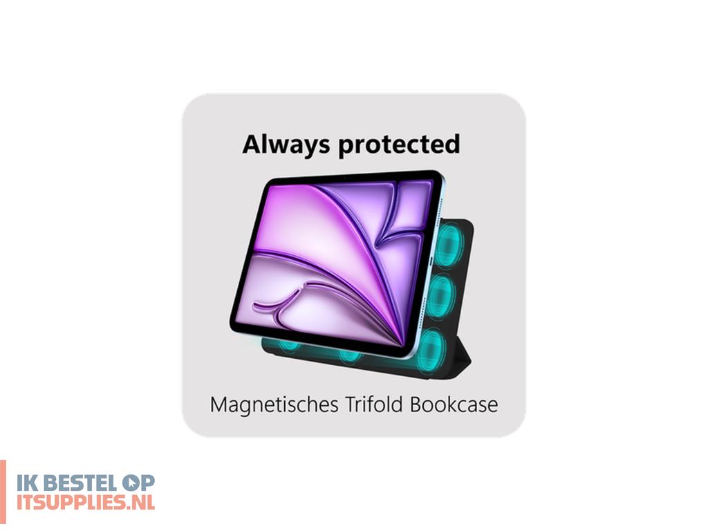 4524725-just_in_case_8510631_tabletbehuizing_27-9_cm_11_flip_case_zwart