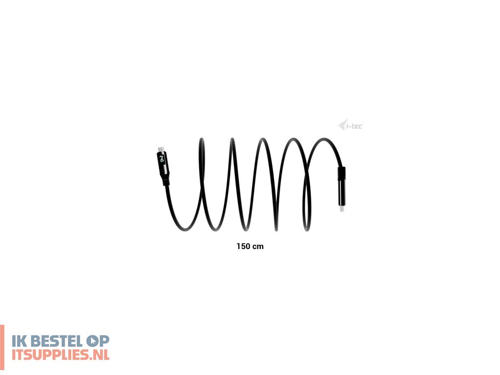 4518927-i-tec_tb4cbl150cmpro_thunderbolt-kabel_1-5_m_40_gbits_zwart