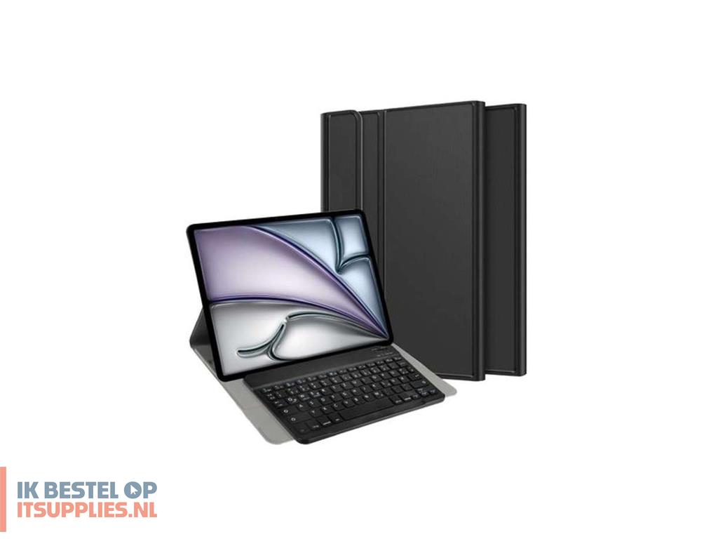 1642883-just_in_case_8451125_tabletbehuizing_33_cm_13_flip_case_zwart