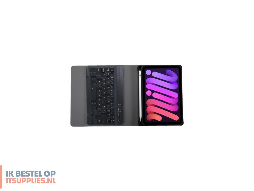 0010297-just_in_case_8503879_tabletbehuizing_21-1_cm_83_flip_case_zwart