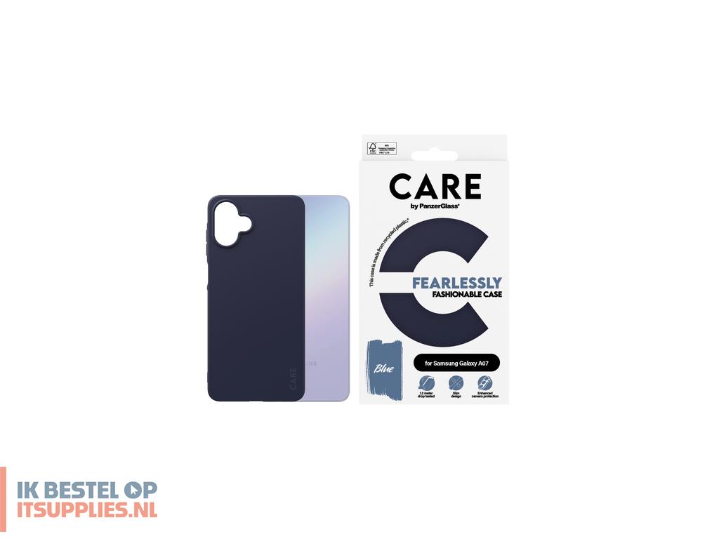 3202223-panzerglass_care_by__tpu_case_blue_samsung_galaxy_a08_mobiele_telefoon_behuizingen_hoes_transparant
