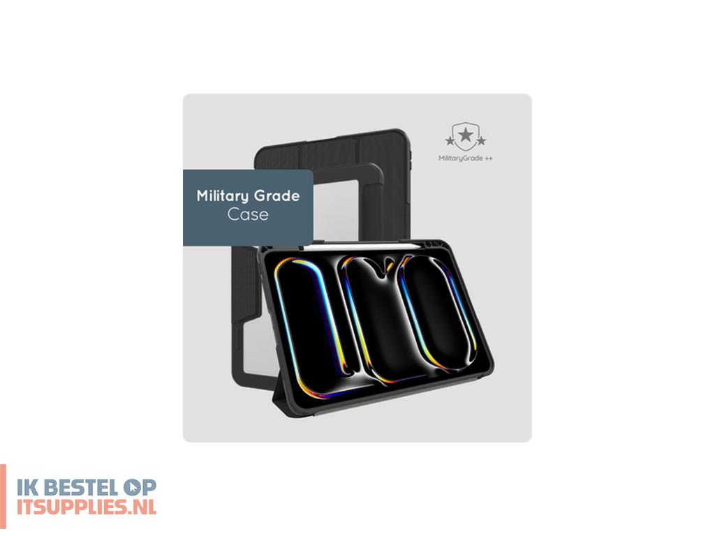 1550267-just_in_case_tap2525mt1_tabletbehuizing_33_cm_13_flip_case_zwart
