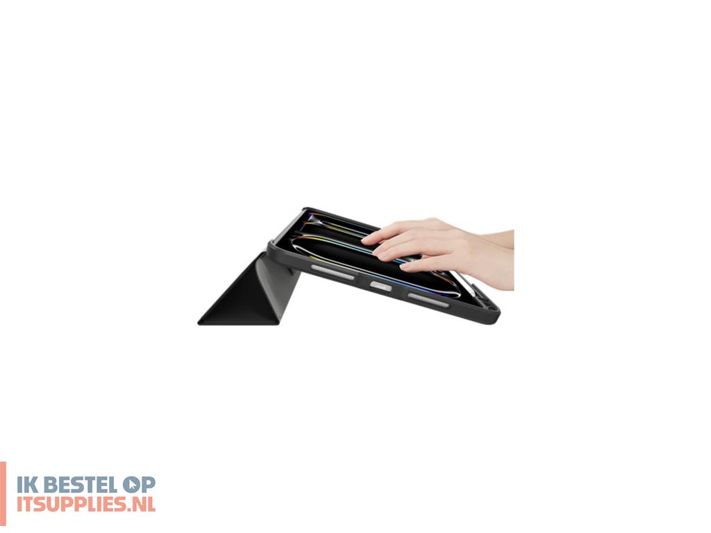 1603555-just_in_case_tap2525mt1_tabletbehuizing_33_cm_13_flip_case_zwart