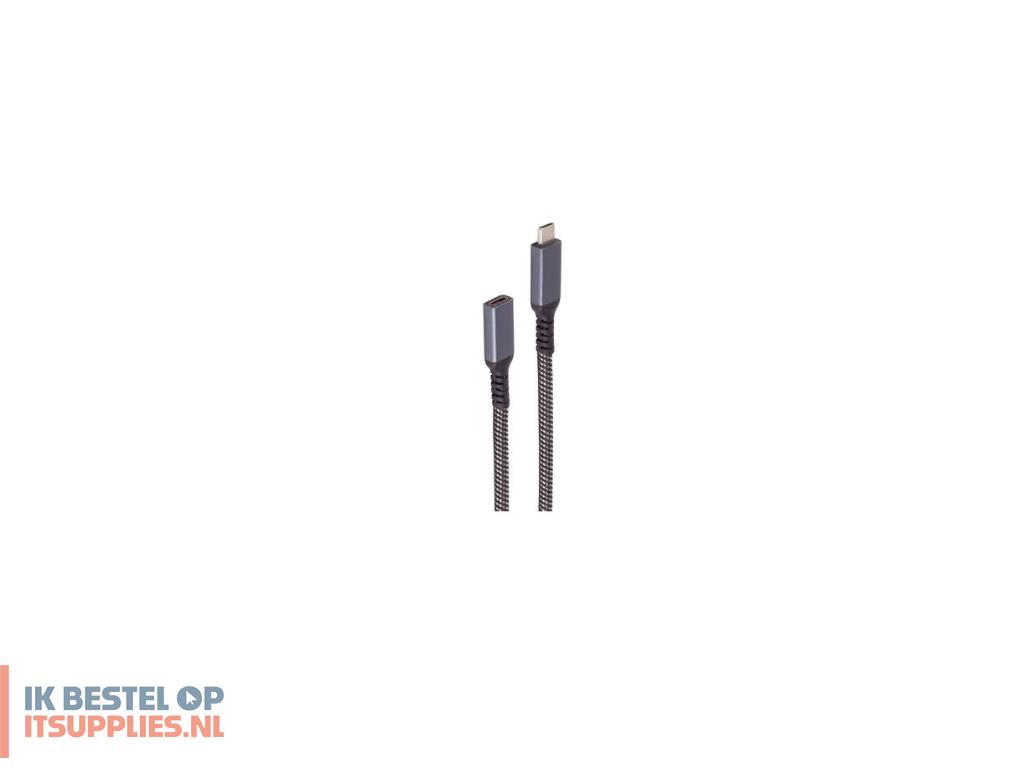 1525472-shiverpeaks_bs14-74003_usb-kabel_usb_32_gen_2_31_gen_2_0-5_m_usb_c_10_gbits_100_w_zwart-_wit