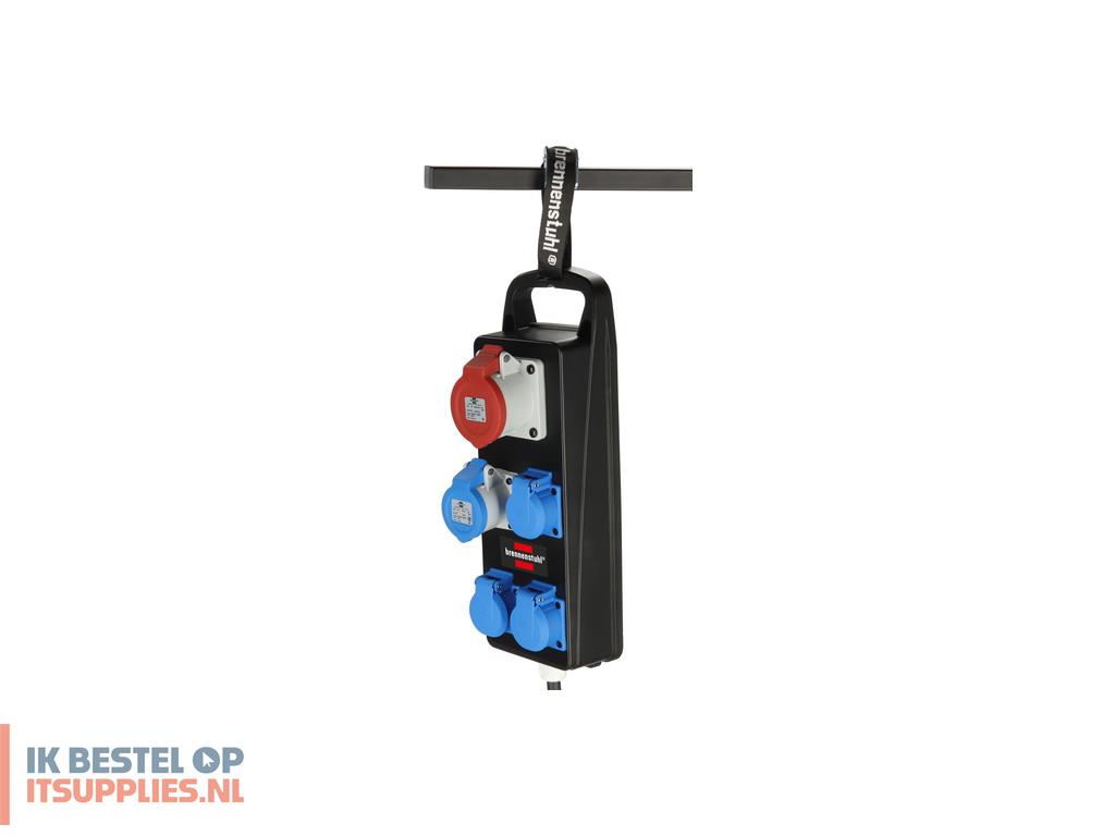 3020506-refurbished_brennenstuhl_1151480020_power_uitbreiding_2_m_5_ac-uitgangen_buiten_zwart-_blauw-_rood