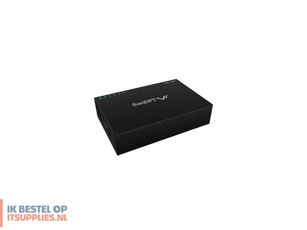 3031722-lanberg_dsm1-1005_netwerk-switch_unmanaged_gigabit_ethernet_101001000_desktop_zwart