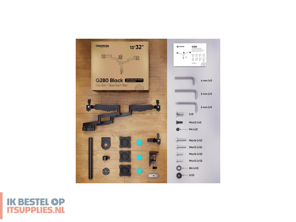 3441226-onkron_g280-b_flat_panel_bureau_steun_81-3_cm_32_zwart