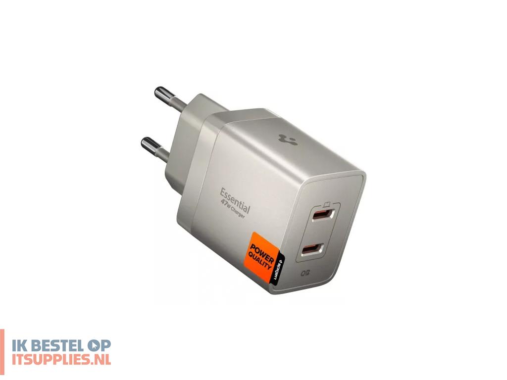 3022330-spigen_ee472eu_universeel_zilver_ac_snel_opladen_binnen