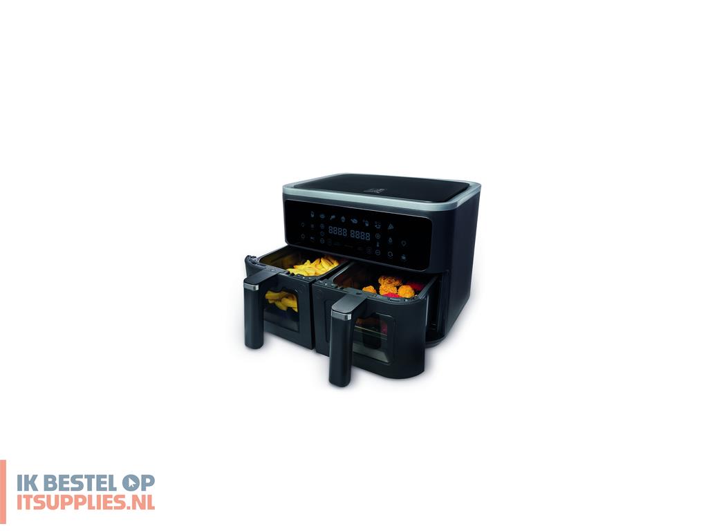 4525597-fritel_snacktastic_8480_duo_dubbel_9_l_vrijstaand_2400_w_heteluchtfriteuse_zwart