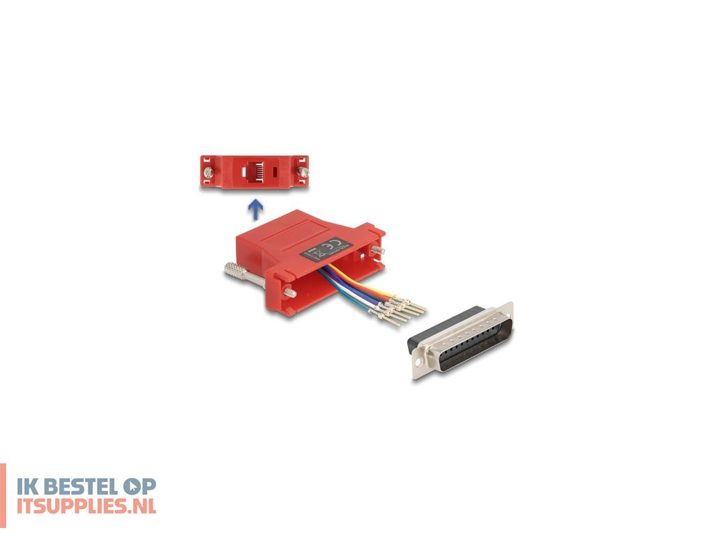 4806653-delock_67094_tussenstuk_voor_kabels_d-sub_25_rj12_rood
